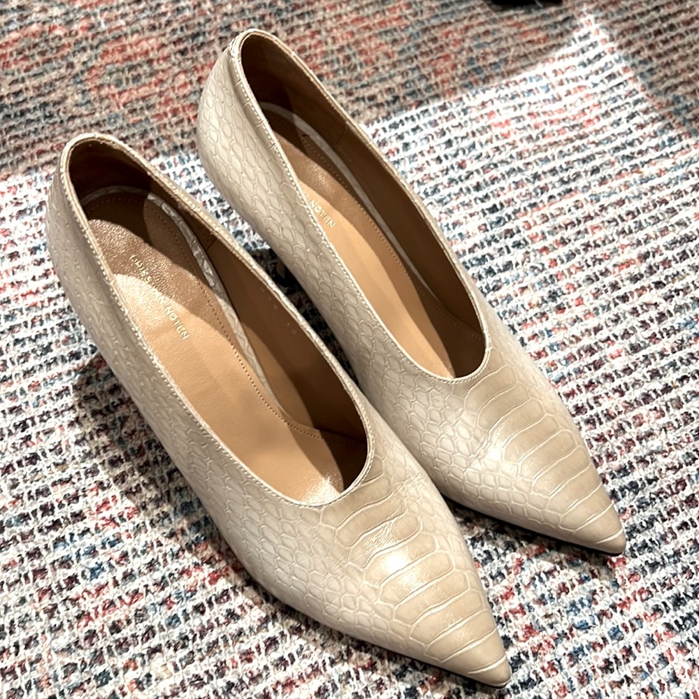 Dries Van Noten Snake Effect Pumps